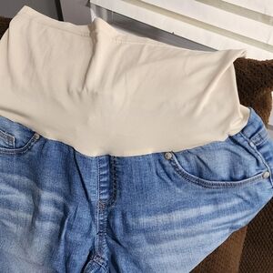 Blue Spice Maternity jeans. Size Medium